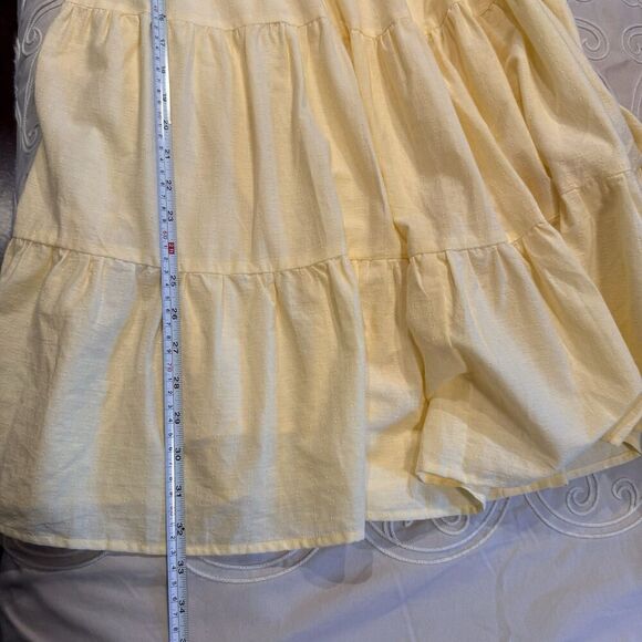 Sadie & Sage Floral Babydoll Dress Size Small Lined Feminine Cottagecore Summer - Picture 9 of 10
